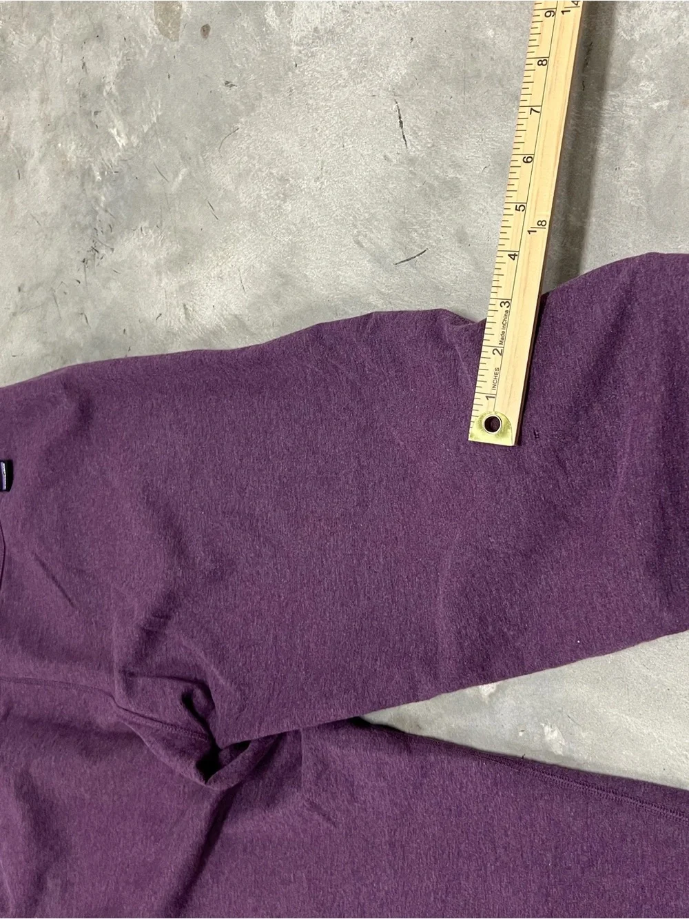 Patagonia Pants Women's S Purple Ahnya Joggers Organic Leisure Knit Tapered Gorp